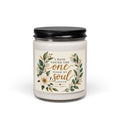 Scented Soy Candle Wedding Gift, 9oz Glass Jar Candle, Bridesmaid Gift, Love Quote Candle, Bridal Shower Favor, Anniversary Gift