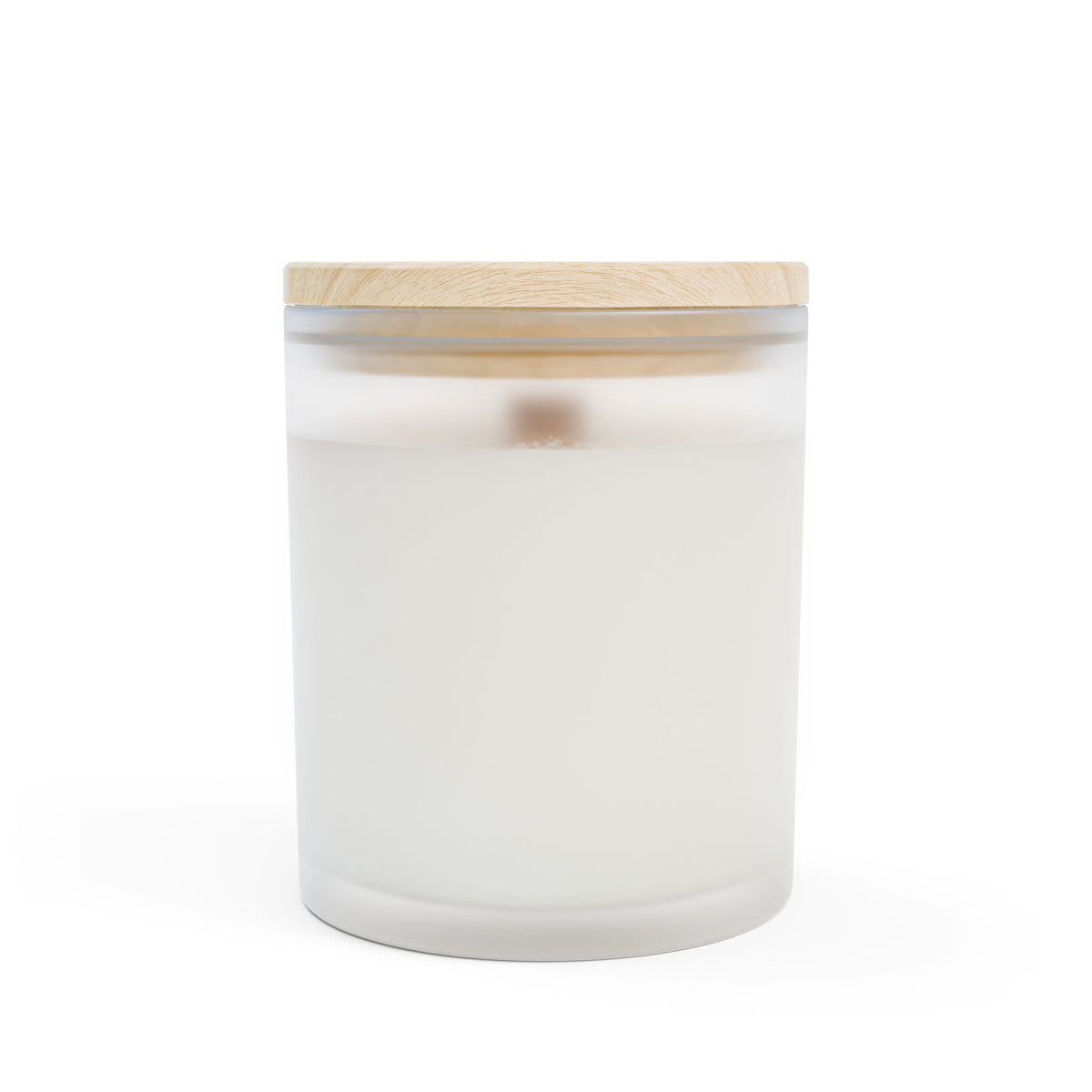 Autumn Pumpkin Love Soy Candle – 11oz Wooden Wick Frosted Glass Candle