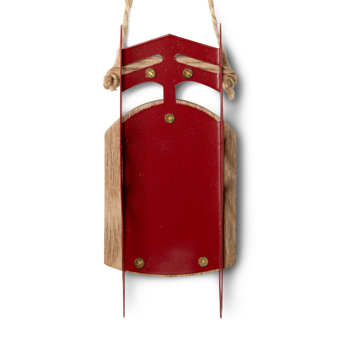 Personalized Wooden Sled Ornament