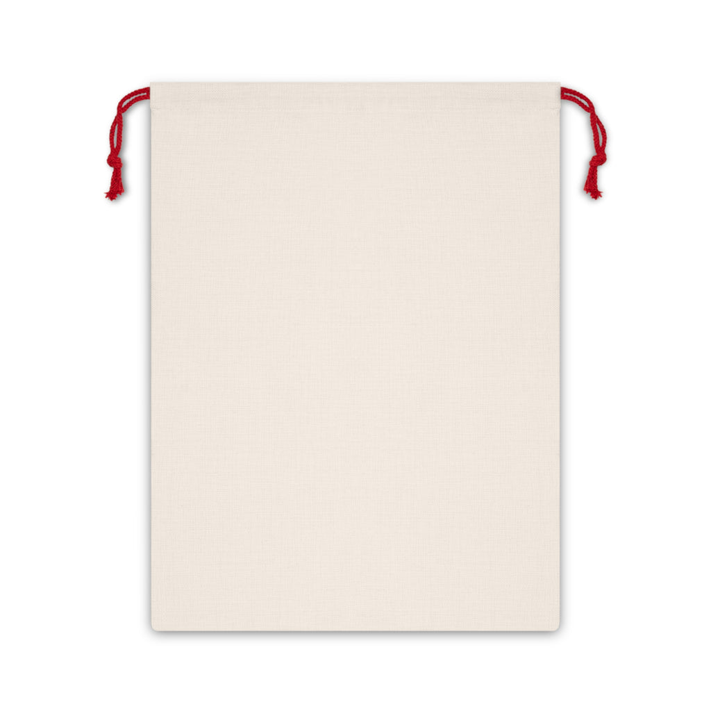 Merry Christmas Drawstring Gift Bag