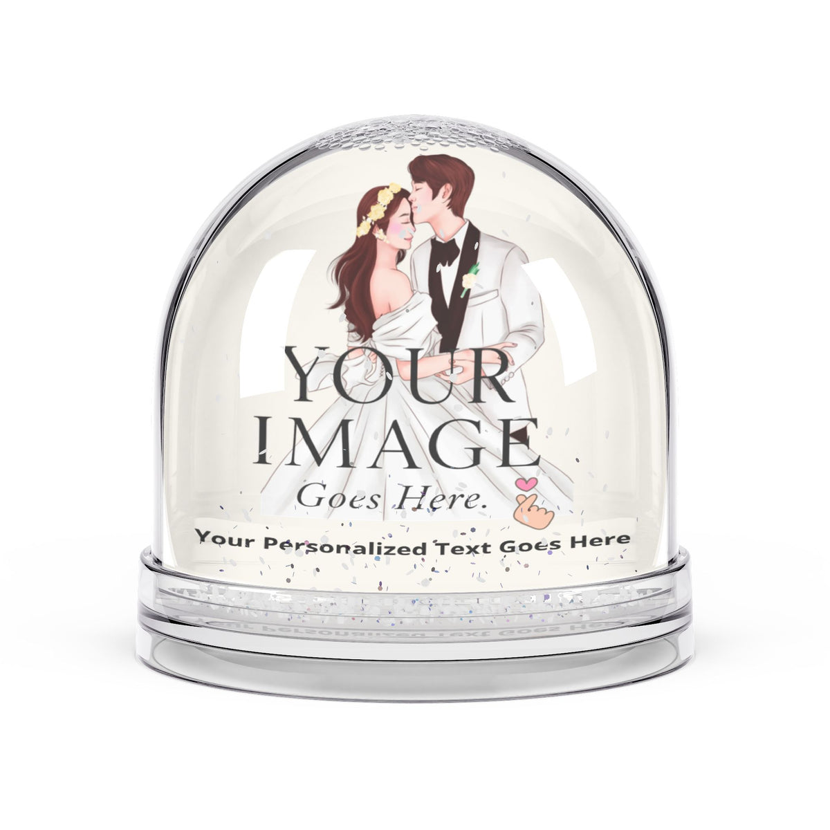 Personalized Snow Globe Light